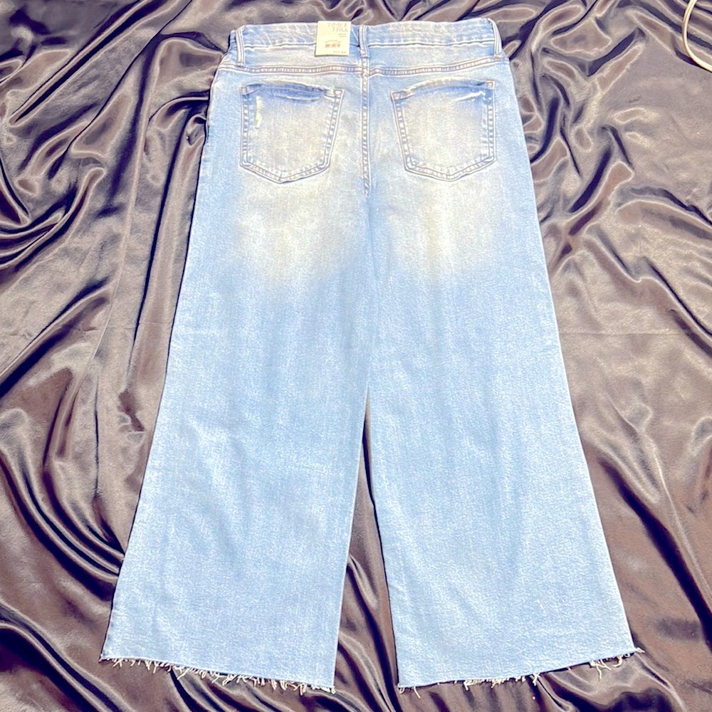 COPY - Time and Tru Blue Wide Leg Flare Jeans